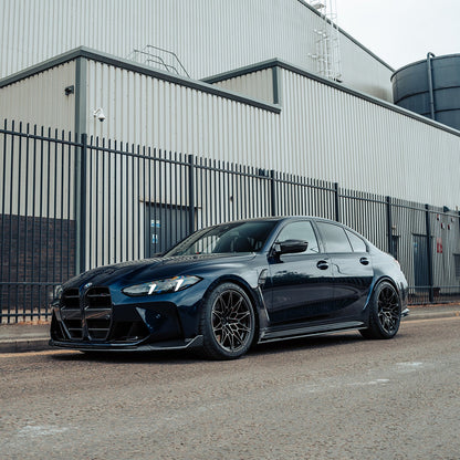 MHC+ BMW G80/G81 M3 & G82/G83 M4 CS Style Front Splitter In Pre Preg Carbon Fibre