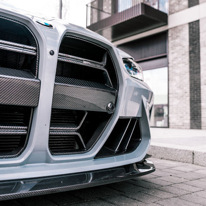 MHC+ BMW M3/M4 CSL Style Front Grille in Pre Preg Carbon Fibre (G80/G81/G82/G83)