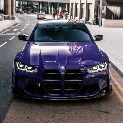 MHC+ BMW M3/M4 CSL Style Front Splitter In Pre Preg Carbon Fibre (G80/G81/G82/G83)