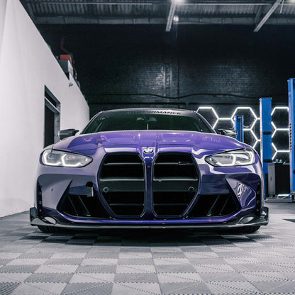 MHC+ BMW M3/M4 CSL Style Front Splitter In Pre Preg Carbon Fibre (G80/G81/G82/G83)