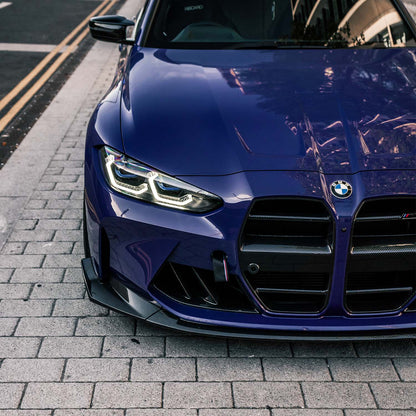 MHC+ BMW M3/M4 CSL Style Front Splitter In Pre Preg Carbon Fibre (G80/G81/G82/G83)