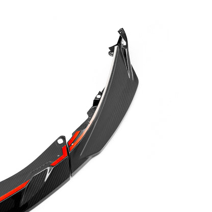 MHC+ BMW M3/M4 SP2 Front Splitter In Pre Preg Carbon Fibre (G80/G81/G82/G83)