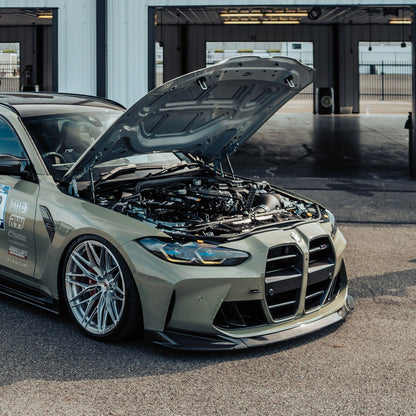 MHC+ BMW M3/M4 SP2 Front Splitter In Pre Preg Carbon Fibre (G80/G81/G82/G83)