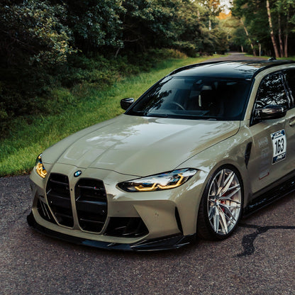 MHC+ BMW M3/M4 SP2 Front Splitter In Pre Preg Carbon Fibre (G80/G81/G82/G83)