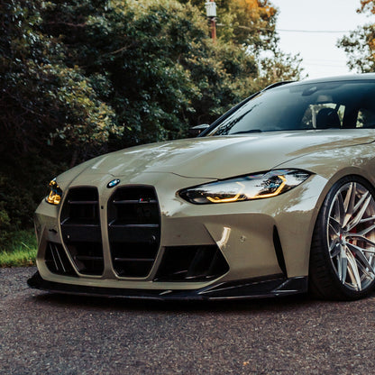 MHC+ BMW M3/M4 SP2 Front Splitter In Pre Preg Carbon Fibre (G80/G81/G82/G83)