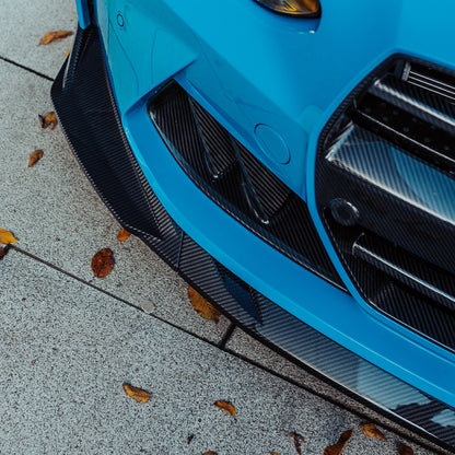 MHC+ BMW M3/M4 SP2 Front Splitter In Pre Preg Carbon Fibre (G80/G81/G82/G83)