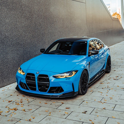 MHC+ BMW M3/M4 SP2 Front Splitter In Pre Preg Carbon Fibre (G80/G81/G82/G83)