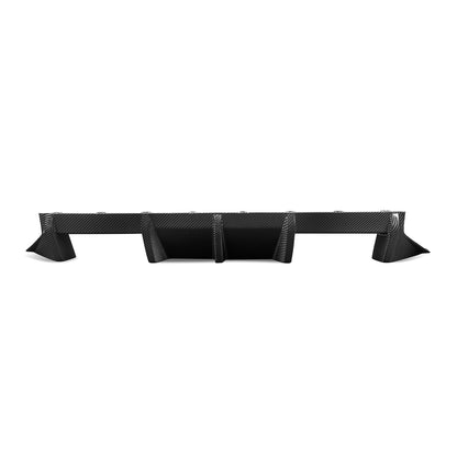 MHC+ BMW M2 G87 OEM Style Rear Diffuser In Pre Preg Gloss Carbon Fibre (G87)