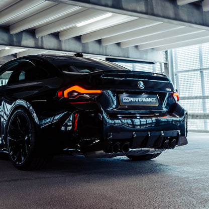 MHC+ BMW M2 G87 OEM Style Rear Diffuser In Pre Preg Gloss Carbon Fibre (G87)