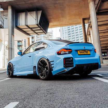 MHC+ BMW M2 G87 Performance Style Side Skirts In Pre Preg Gloss Carbon Fibre (G87)