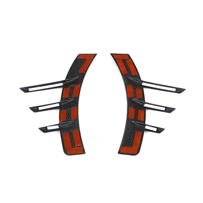 MHC+ BMW M2 G87 Performance Style Rear Side Fender Trims In Pre Preg Gloss Carbon Fibre (G87)