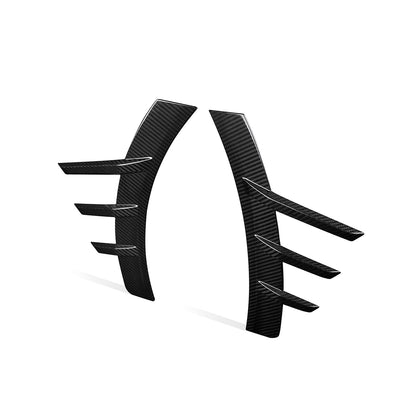 MHC+ BMW M2 G87 Performance Style Rear Side Fender Trims In Pre Preg Gloss Carbon Fibre (G87)