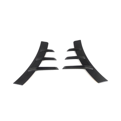 MHC+ BMW M2 G87 Performance Style Rear Side Fender Trims In Pre Preg Gloss Carbon Fibre (G87)