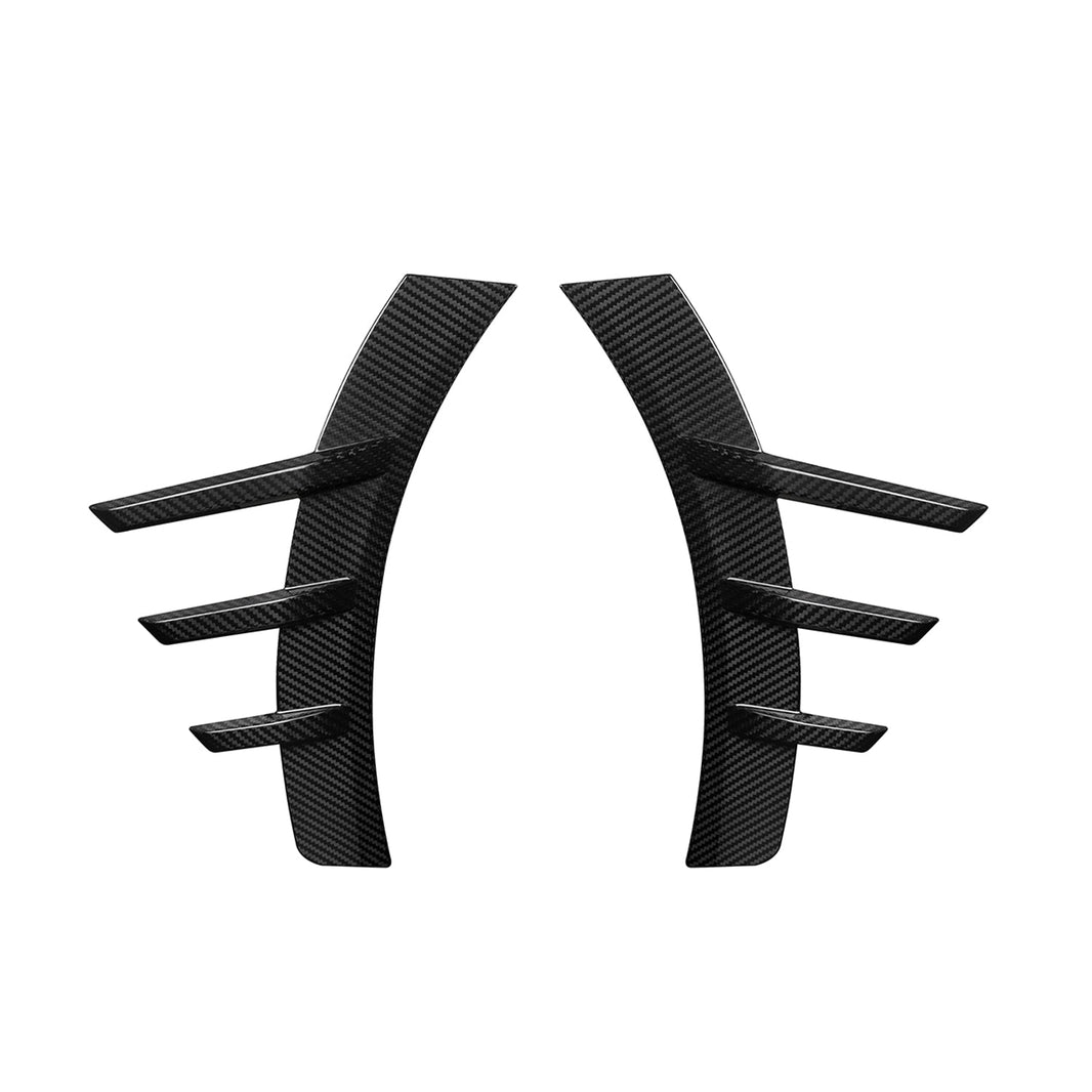 MHC+ BMW M2 G87 Performance Style Rear Side Fender Trims In Pre Preg Gloss Carbon Fibre (G87)