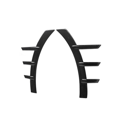 MHC+ BMW M2 G87 Performance Style Front Side Fender Trims In Pre Preg Gloss Carbon Fibre (G87)