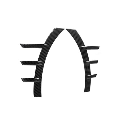 MHC+ BMW M2 G87 Performance Style Front Side Fender Trims In Pre Preg Gloss Carbon Fibre (G87)