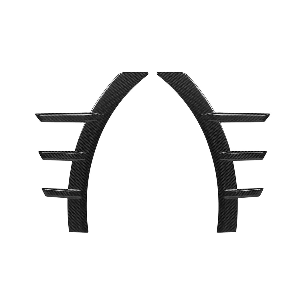 MHC+ BMW M2 G87 Performance Style Front Side Fender Trims In Pre Preg Gloss Carbon Fibre (G87)