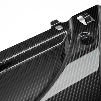 MHC+ BMW G90 & G99 M5 Full Replacement Radiator Cooling Shroud Slam Panel In Pre Preg Carbon Fibre