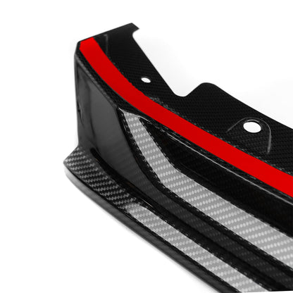 MHC+ BMW G90 & G99 M5 SP90 Front Splitter In Gloss Pre Preg Carbon Fibre