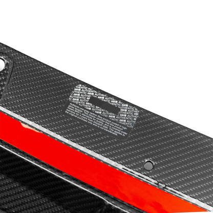 MHC+ BMW G90 & G99 M5 SP90 Front Splitter In Gloss Pre Preg Carbon Fibre