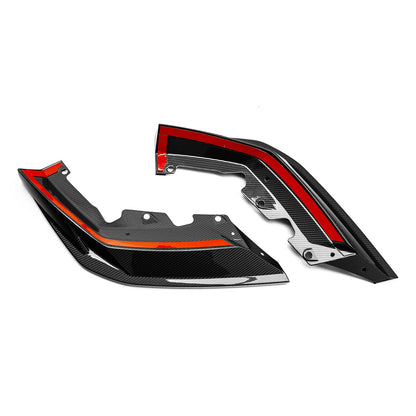 MHC+ BMW G90 & G99 M5 SP90 Front Splitter In Gloss Pre Preg Carbon Fibre