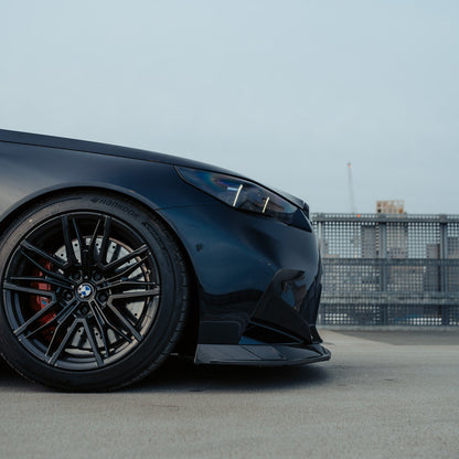 MHC+ BMW G90 & G99 M5 SP90 Front Splitter In Gloss Pre Preg Carbon Fibre
