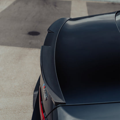 MHC+ BMW G90 M5 Performance Style Rear Spoiler In Pre Preg Carbon Fibre
