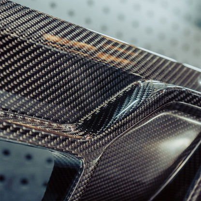 MHC+ BMW F22/F23 M235i & M240i Ultra Aggressive Style Rear Diffuser In Pre Preg Carbon Fibre