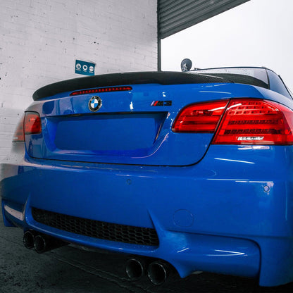 MHC BMW M3 Performance Style Rear Spoiler In Gloss Carbon Fibre (E93)