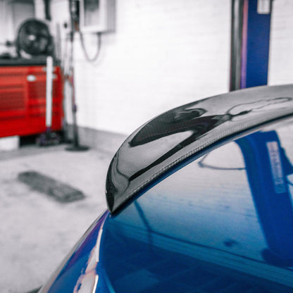 MHC BMW M3 Performance Style Rear Spoiler In Gloss Carbon Fibre (E93)