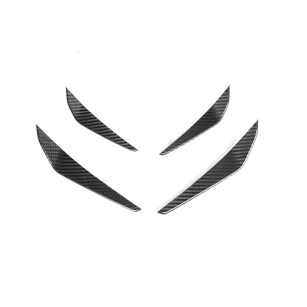 MHC+ BMW M3/M4 Performance Style Canards In Pre Preg Carbon Fibre (G80/G81/G82/G83)