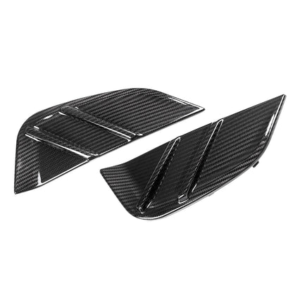 MHC+ BMW M4 Full Replacement Side Badges in Pre Preg Carbon Fibre (G82/G83)