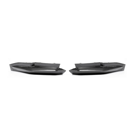 MHC+ BMW M4 OEM Style Replacement Rear Side Diffusers In Pre Preg Carbon Fibre (G82/G83)