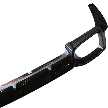 MHC BMW X4M Aggressive Style Rear Diffuser In Gloss Carbon Fibre (F98)