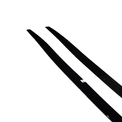 MHC Black BMW 1 Series LCI Full Length Side Skirts In Gloss Black (F20/F21)