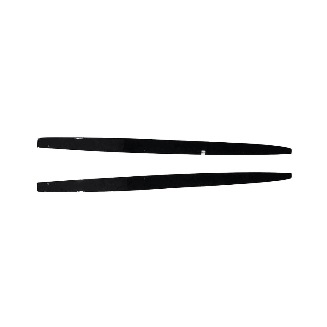 MHC Black BMW 1 Series LCI Full Length Side Skirts In Gloss Black (F20/F21)