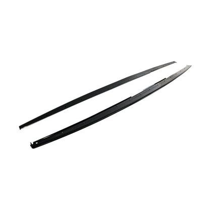 MHC Black BMW F30 & F31 3 Series Full Length Side Skirts In Gloss Black