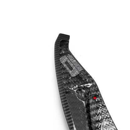 MHC+ BMW M3/M4 Performance Style Front Splitter Without Duct Covers In Gloss Pre Preg Carbon Fibre (F80/F82/F83)