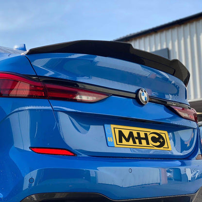 MHC+ BMW M235i xDrive Ducktail Style Rear Spoiler In Pre Preg Carbon Fibre (F44)