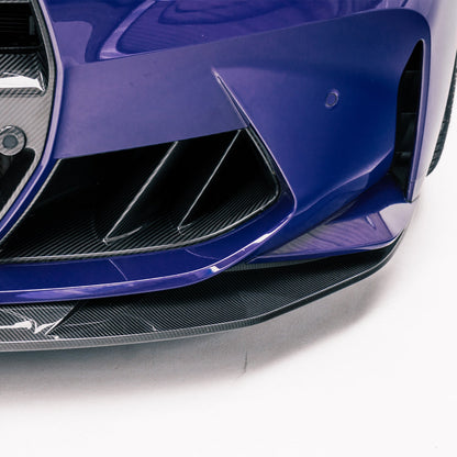 MHC+ BMW M3/M4 SP1 Front Splitter In Pre Preg Carbon Fibre (G80/G81/G82/G83)