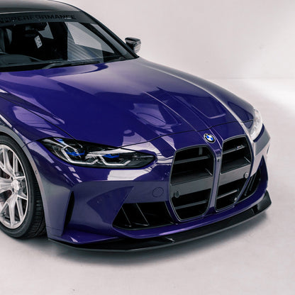 MHC+ BMW M3/M4 SP1 Front Splitter In Pre Preg Carbon Fibre (G80/G81/G82/G83)