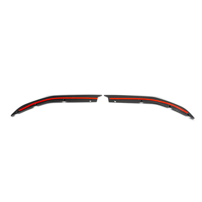 MHC+ BMW M3 SS1 Rear Side Splitters In Gloss Pre Preg Carbon Fibre (G80/G81)