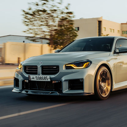 MHC+ BMW M2 G87 Edition 1 Front Splitter In Pre Preg Gloss Carbon Fibre (G87)