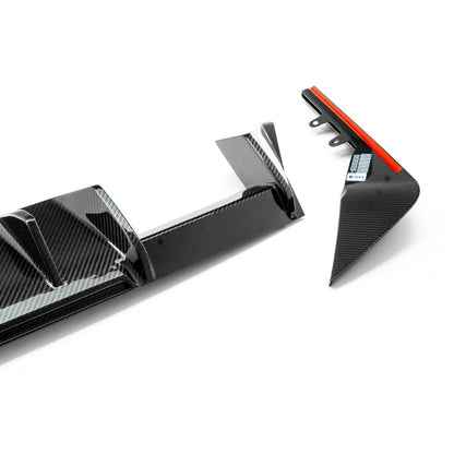 MHC+ BMW M2 G87 Edition 1 Rear Diffuser 3pcs In Pre Preg Gloss Carbon Fibre (G87)