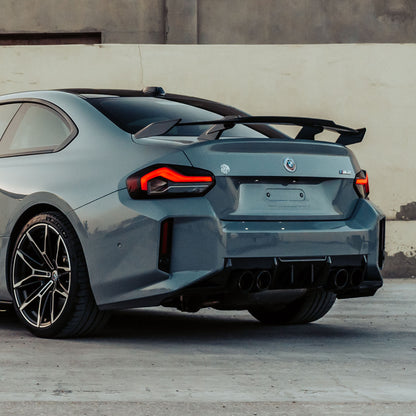 MHC+ BMW M2 G87 Edition 1 Rear Diffuser 3pcs In Pre Preg Gloss Carbon Fibre (G87)