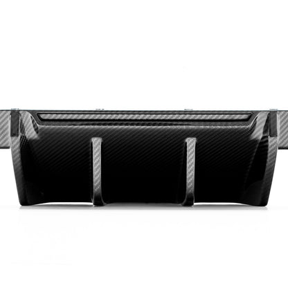 MHC+ BMW M2 G87 Edition 1 Rear Diffuser 3pcs In Pre Preg Gloss Carbon Fibre (G87)