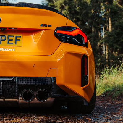 MHC+ BMW M2 G87 Edition 1 Rear Diffuser 3pcs In Pre Preg Gloss Carbon Fibre (G87)