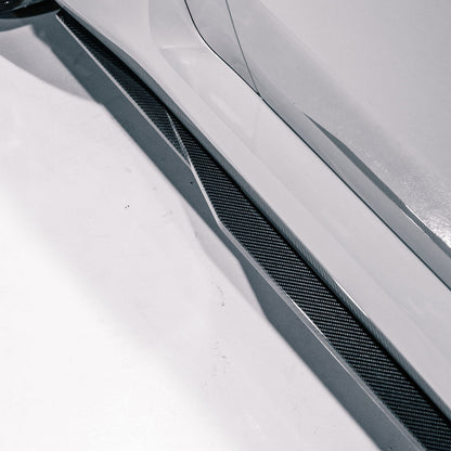 MHC+ BMW M2 G87 Edition 1 Side Skirts In Pre Preg Gloss Carbon Fibre (G87)