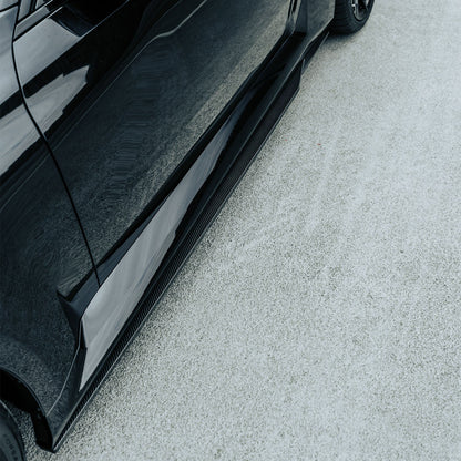 MHC+ BMW M2 G87 Edition 1 Side Skirts In Pre Preg Gloss Carbon Fibre (G87)