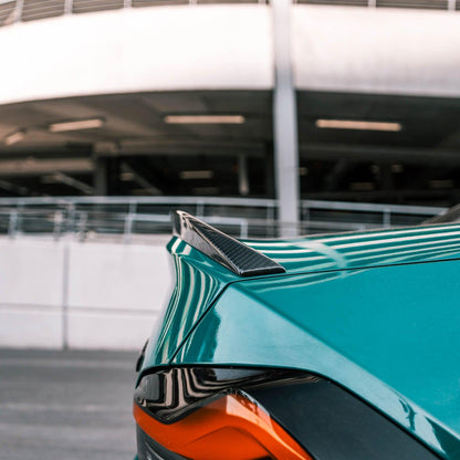 MHC+ BMW M2/M240i V Style Rear Spoiler In Pre Preg Carbon Fibre (G87/G42)